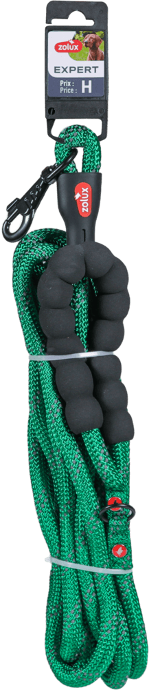 ZOLUX Seilleine für Hunde, 6 m, 13 mm, grün – Bild 7