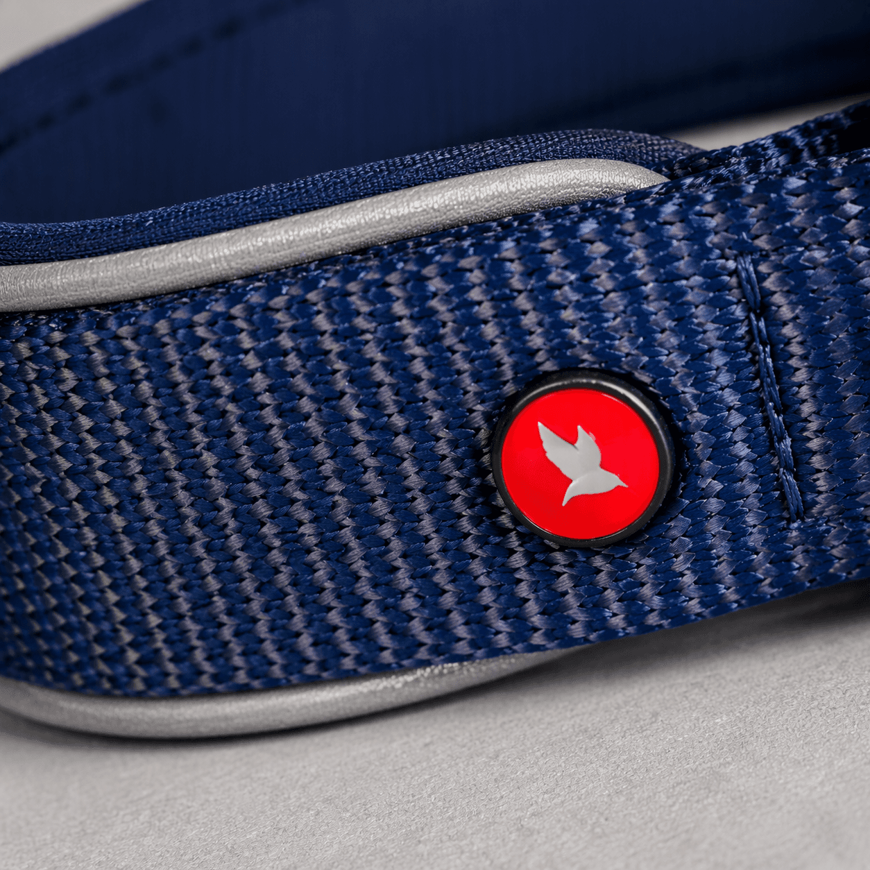 ZOLUX Premium-Nylon-Hundehalsband, Größe M, 40–45 cm, 20 mm, marineblau – Bild 6