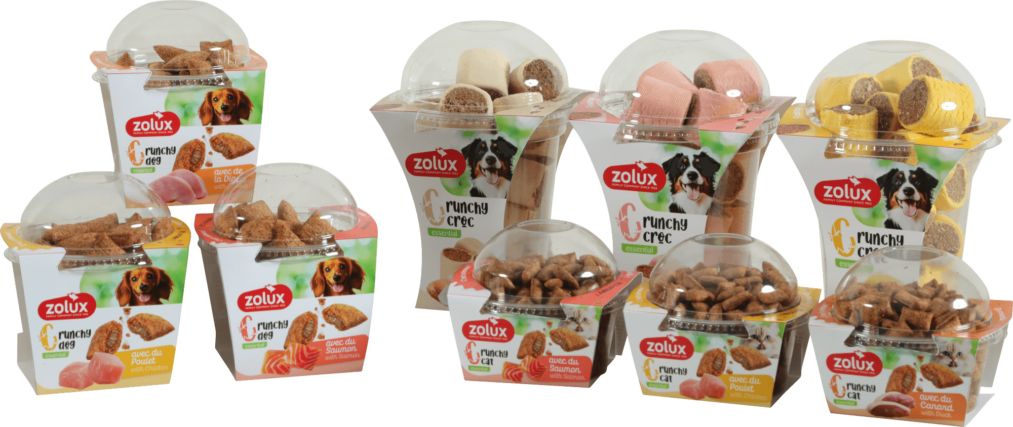 ZOLUX CRUNCHY DOG Hundekekse mit Huhn 75 g – Bild 10