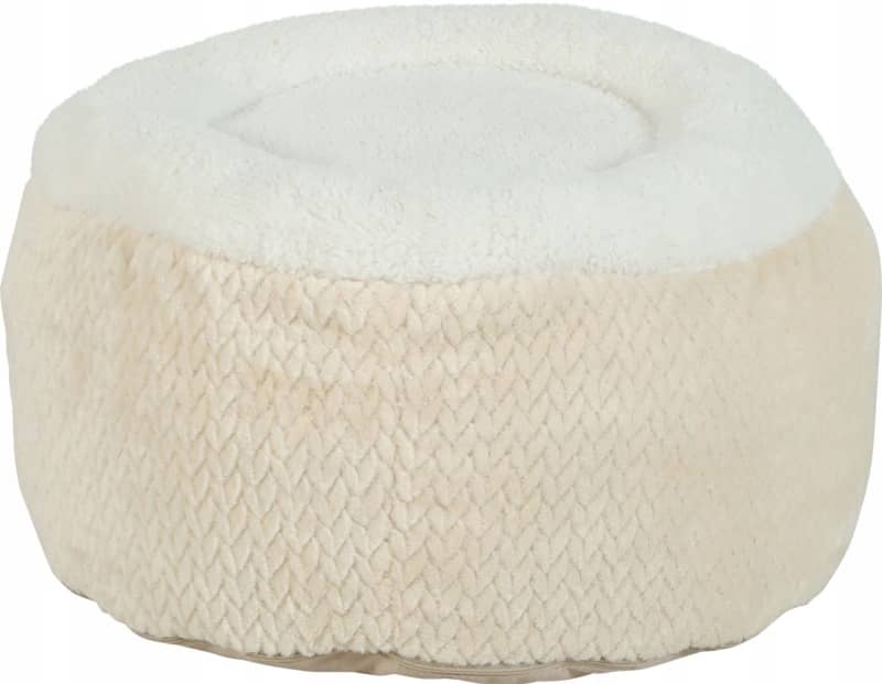 ZOLUX OLYMPE Katzenpouf, 40 x 40 x 24 cm, creme – Bild 4