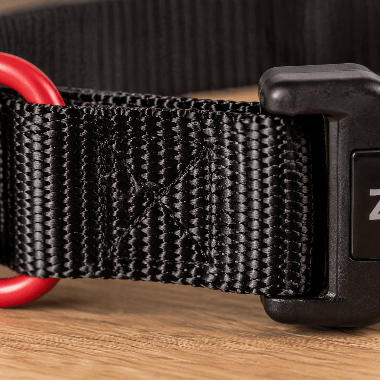 ZOLUX Klassisches Nylon-Hundehalsband, 26–39 cm, 15 mm, schwarz – Bild 6
