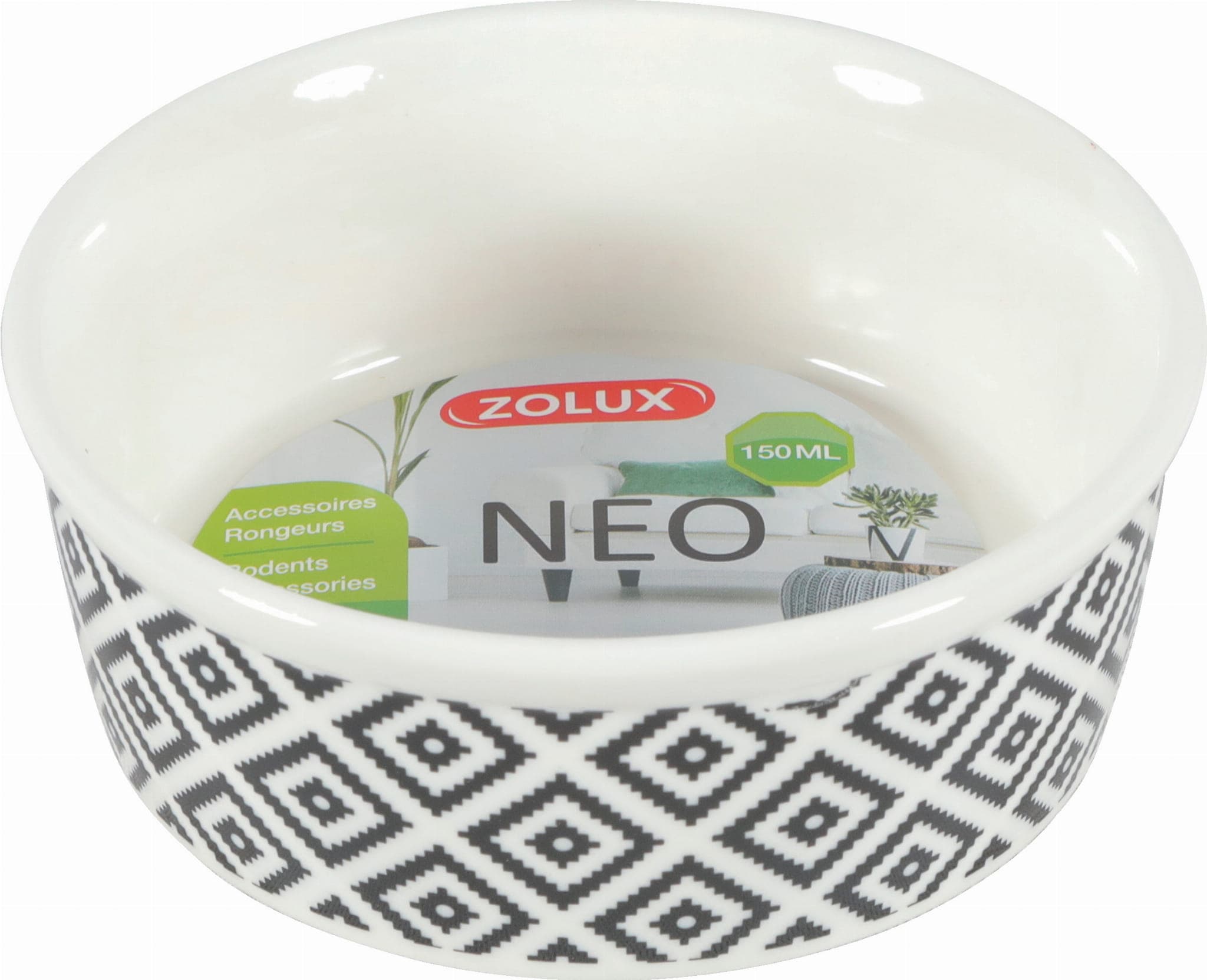 ZOLUX NEO Keramiknapf für Nagetiere 150 ml, beige