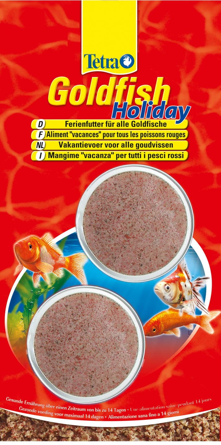 Tetra Goldfish Holiday 2x12g – Urlaubsgel-Futterblock für Goldfische
