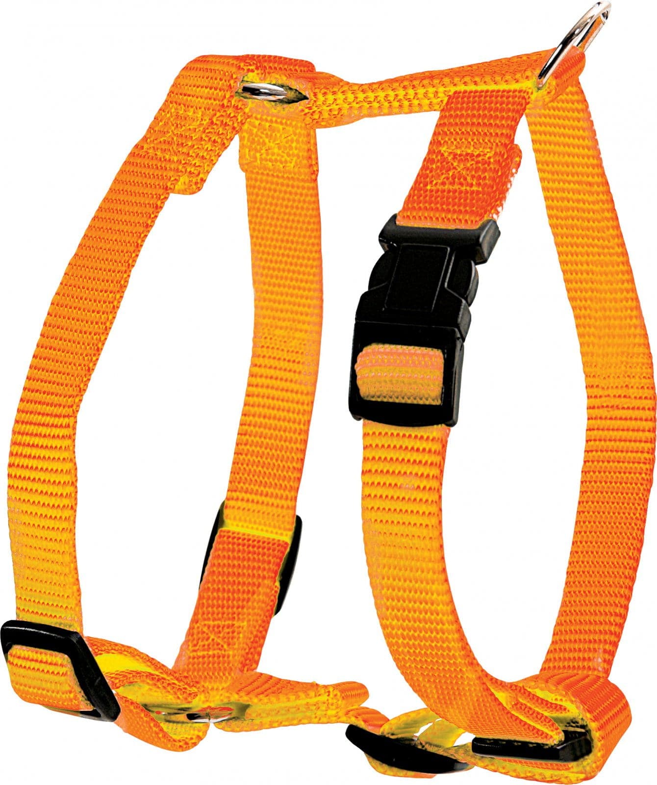 ZOLUX Verstellbares Nylon-Geschirr für Hunde 10 mm Farbe: Orange