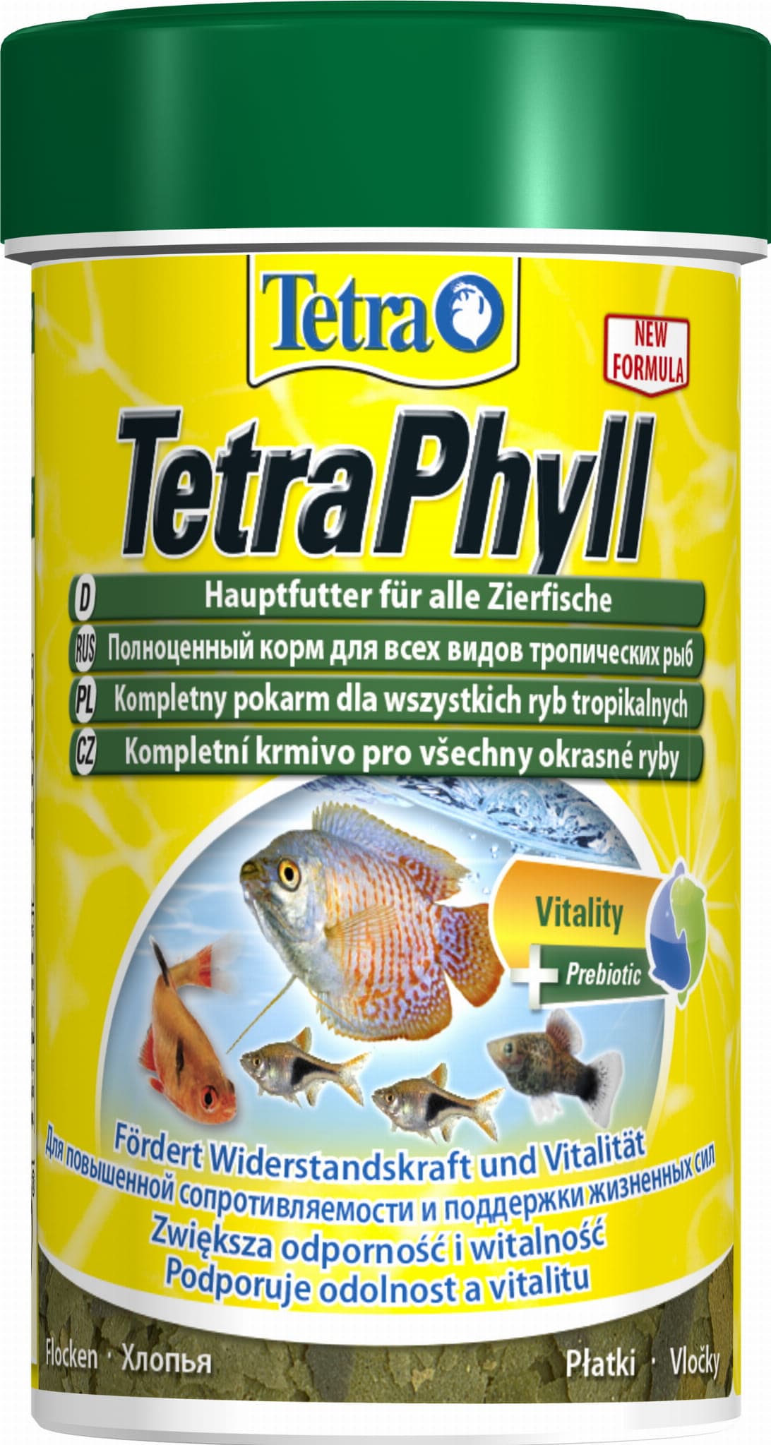 TETRA Phyll 100 ml – Flockenfutter für tropische Fische zur Verbesserung der Kondition