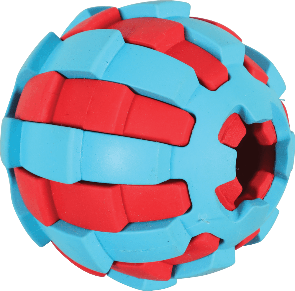 ZOLUX TPR-Leckerliball für Hunde zum Apportieren, 6 cm