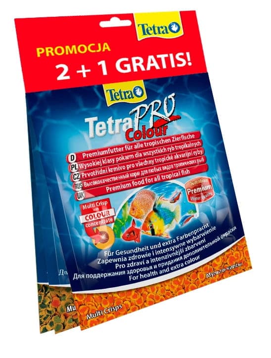 TETRA Set mit Beuteln 2+1 GRATIS T14939 Pro Algae 12 g + T149366 Pro Colour 12 g + T149335 Pro Energy 12 g