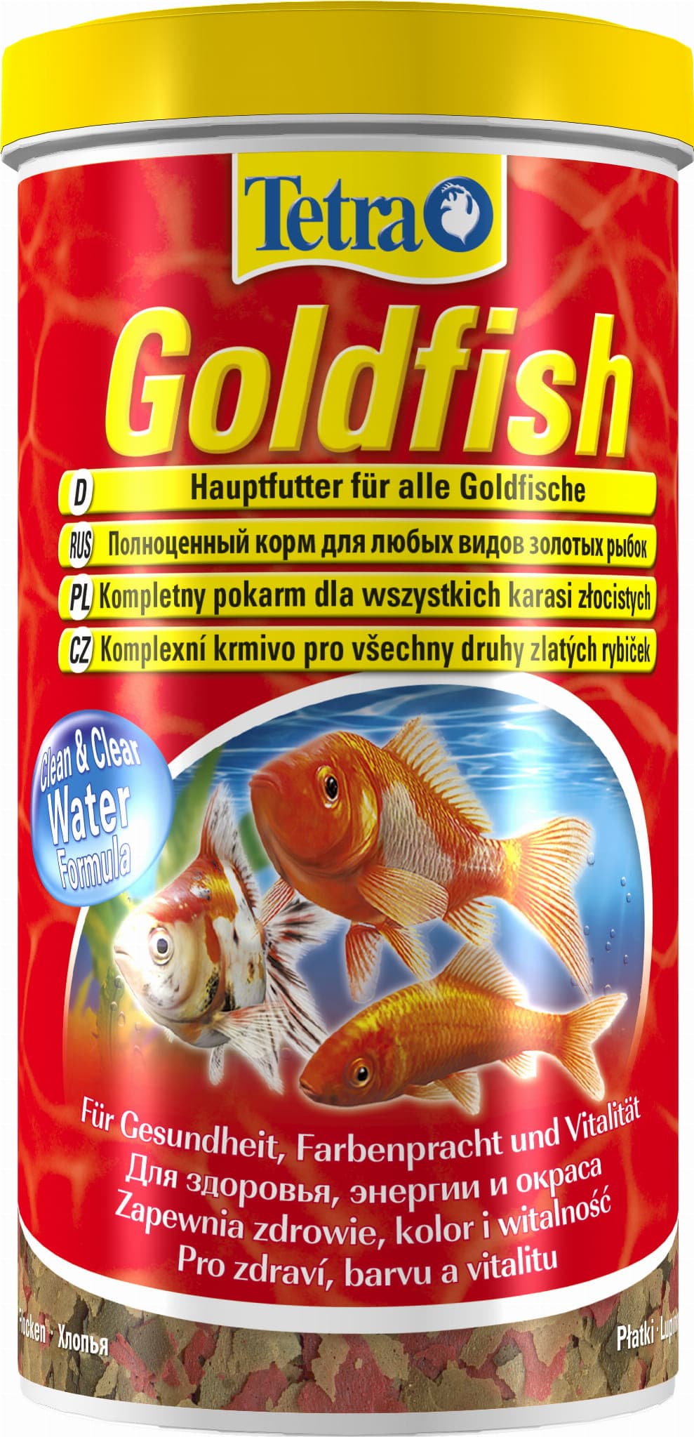Tetra Goldfish – Flockenfutter für alle Goldfischarten und andere Kaltwasserfische.