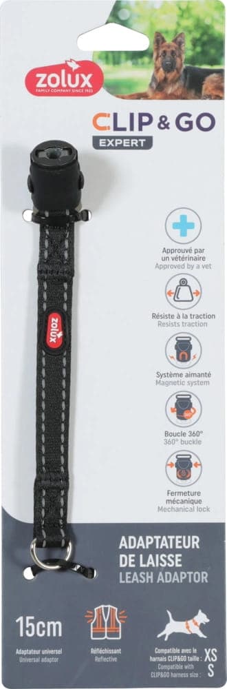 ZOLUX Hundegeschirr-Adapter CLIP&GO XS/S