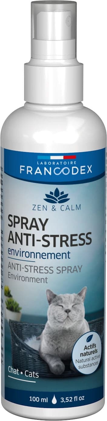FRANCODEX Anti-Stress-Umgebungsspray für Kätzchen und Katzen 100 ml