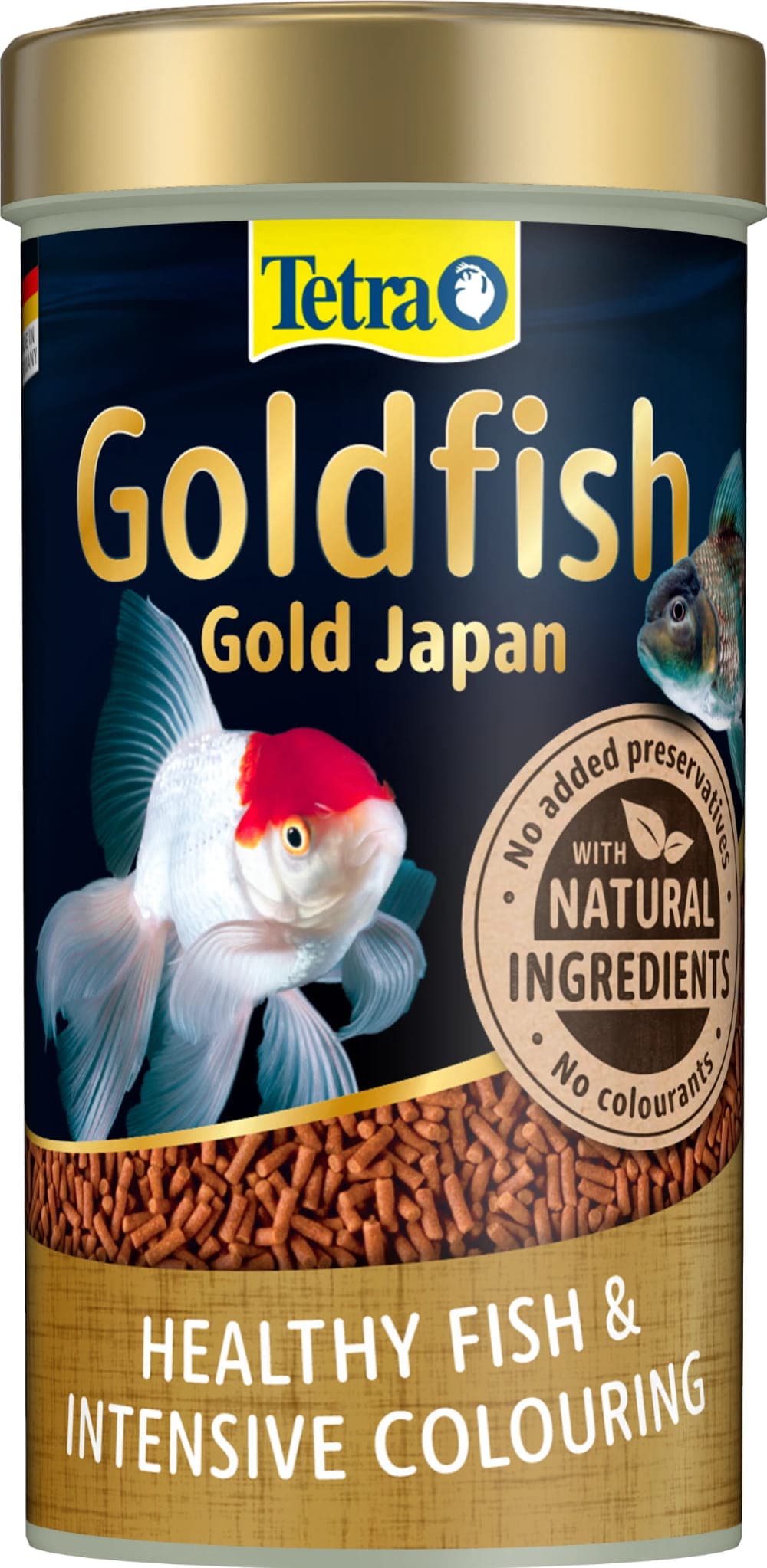 Tetra Goldfish Gold Japan – Premium-Granulatfutter für tropische und exotische Goldfische.