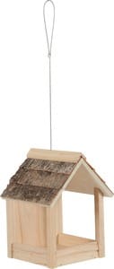 ZOLUX Castor 3-in-1-Vogelfutterhaus mit Birkenrindendach – Bild 2
