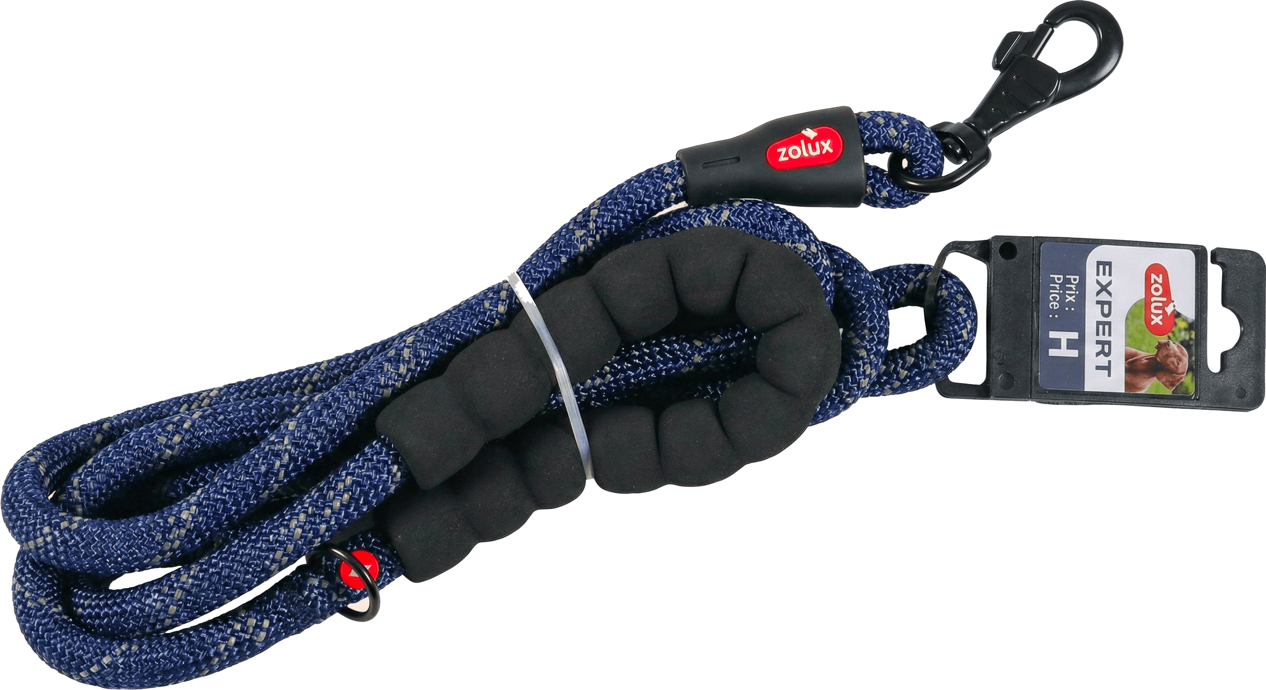 ZOLUX Seilleine für Hunde, 2 m, 13 mm, blau – Bild 8