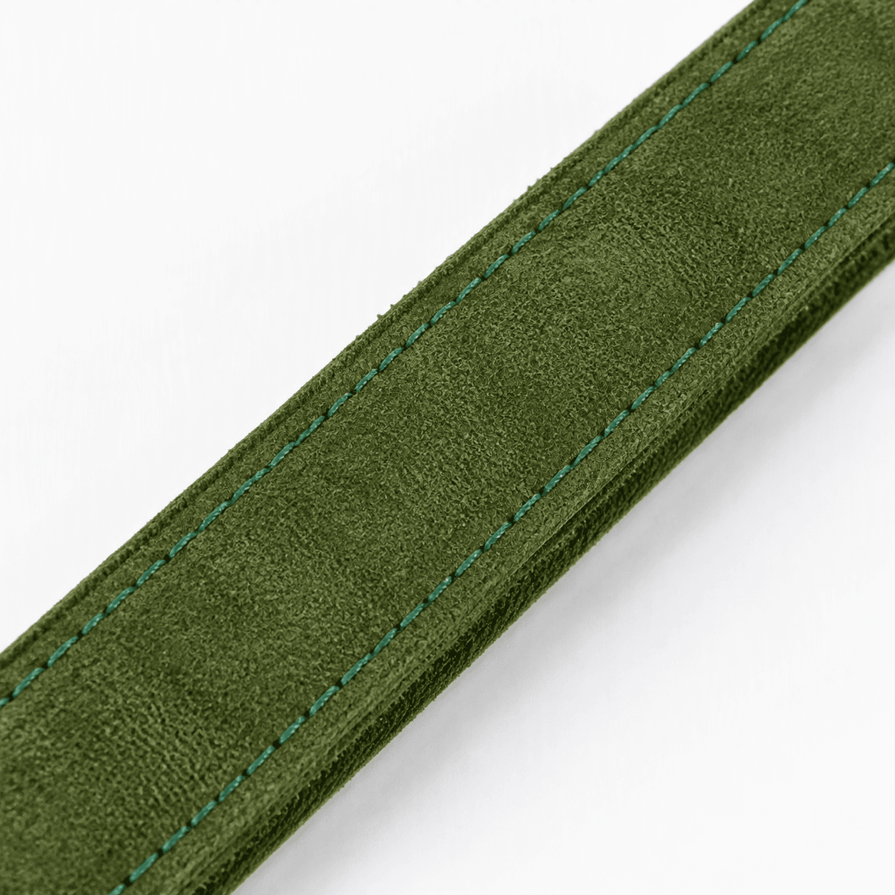 ZOLUX Komfort-Lederleine für Hunde, 1 m, 20 mm, grün – Bild 5