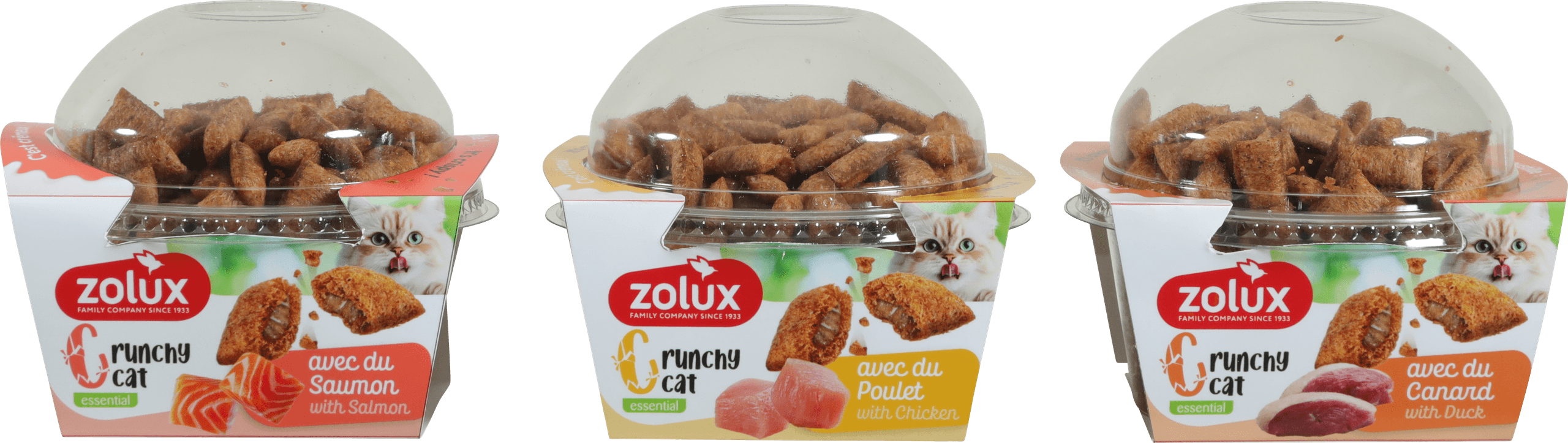 ZOLUX CRUNCHY CAT Katzenkekse mit Lachs, 80 g – Bild 13