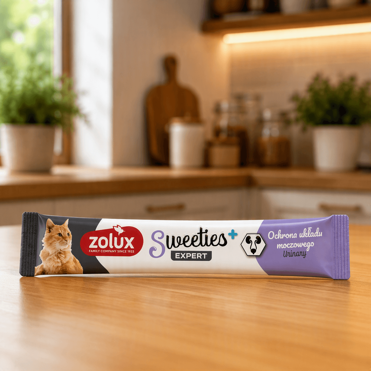 ZOLUX SWEETIES Cremesnack zur Unterstützung der Harnwege mit Hähnchen und Ente, 14 g – Bild 2