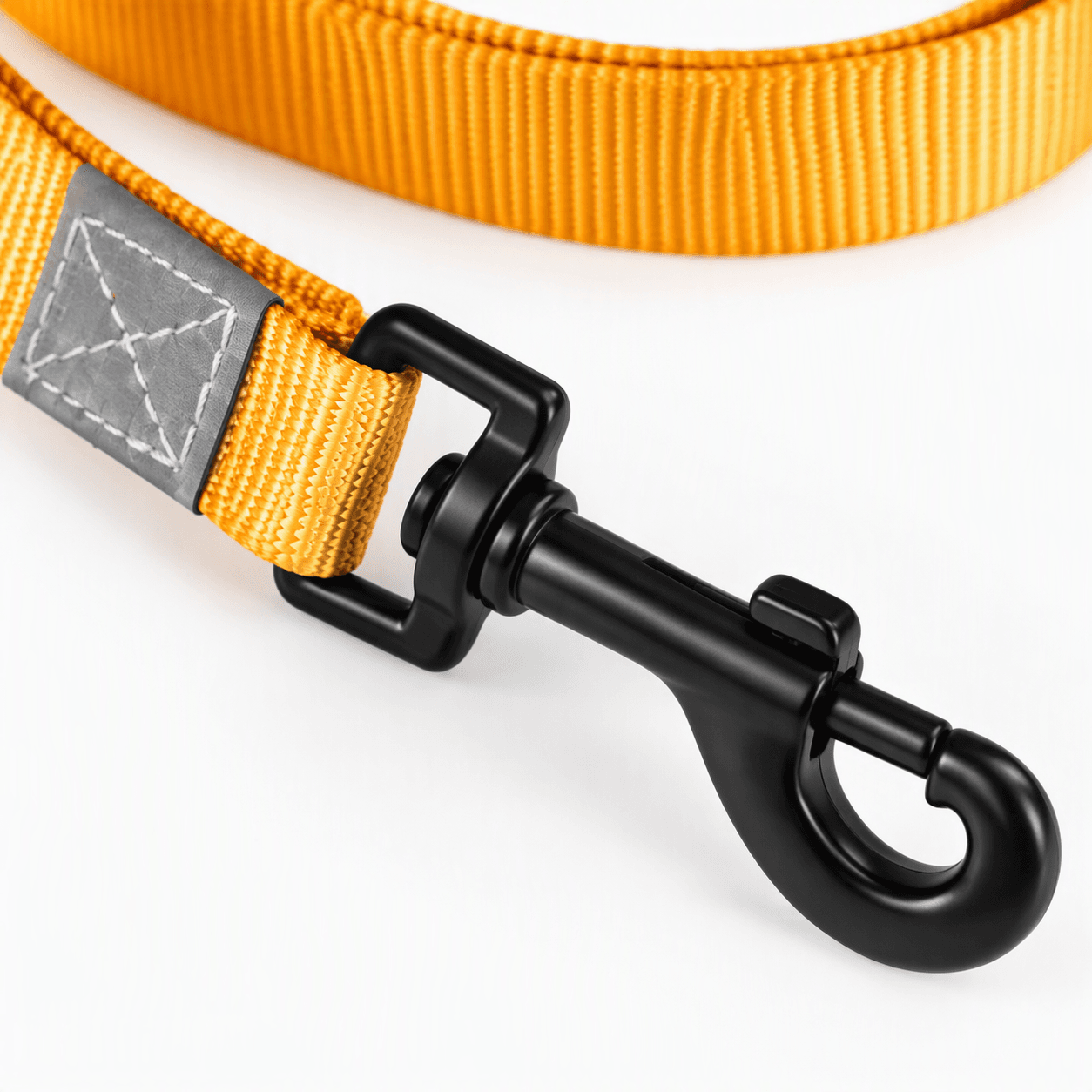 ZOLUX Premium-Nylon-Hundeleine, Größe XL, 1,2 m, 25 mm, gelb – Bild 6