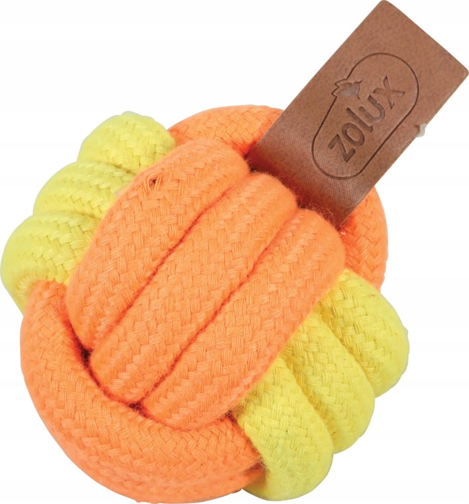 ZOLUX TWIST Seilball für Hunde zum Apportieren, 6 cm – Bild 2