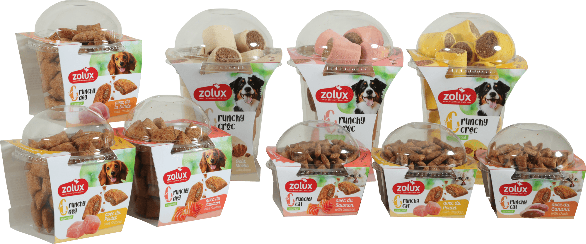 ZOLUX CRUNCHY DOG Hundekekse mit Huhn 75 g – Bild 12