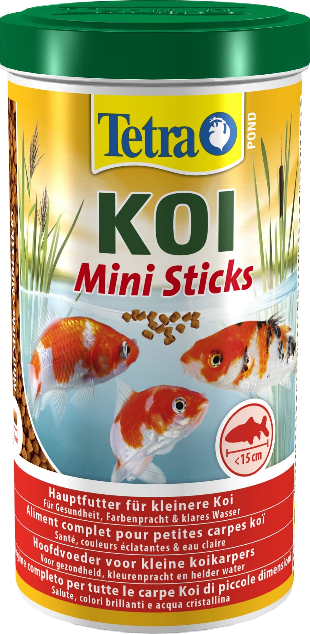 TETRA Pond KOI Mini Sticks 1 L – Futter für Koi-Karpfen im Gartenteich – Bild 1