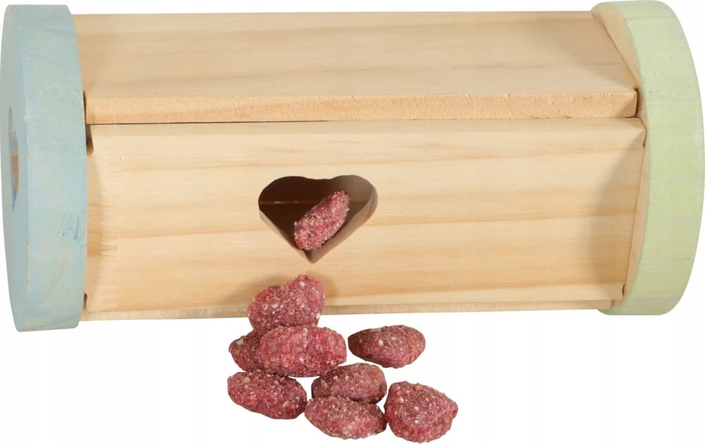 ZOLUX COSY Holz-Snackrolle für Kaninchen und Meerschweinchen 6 × 6 × 12 cm – Bild 6