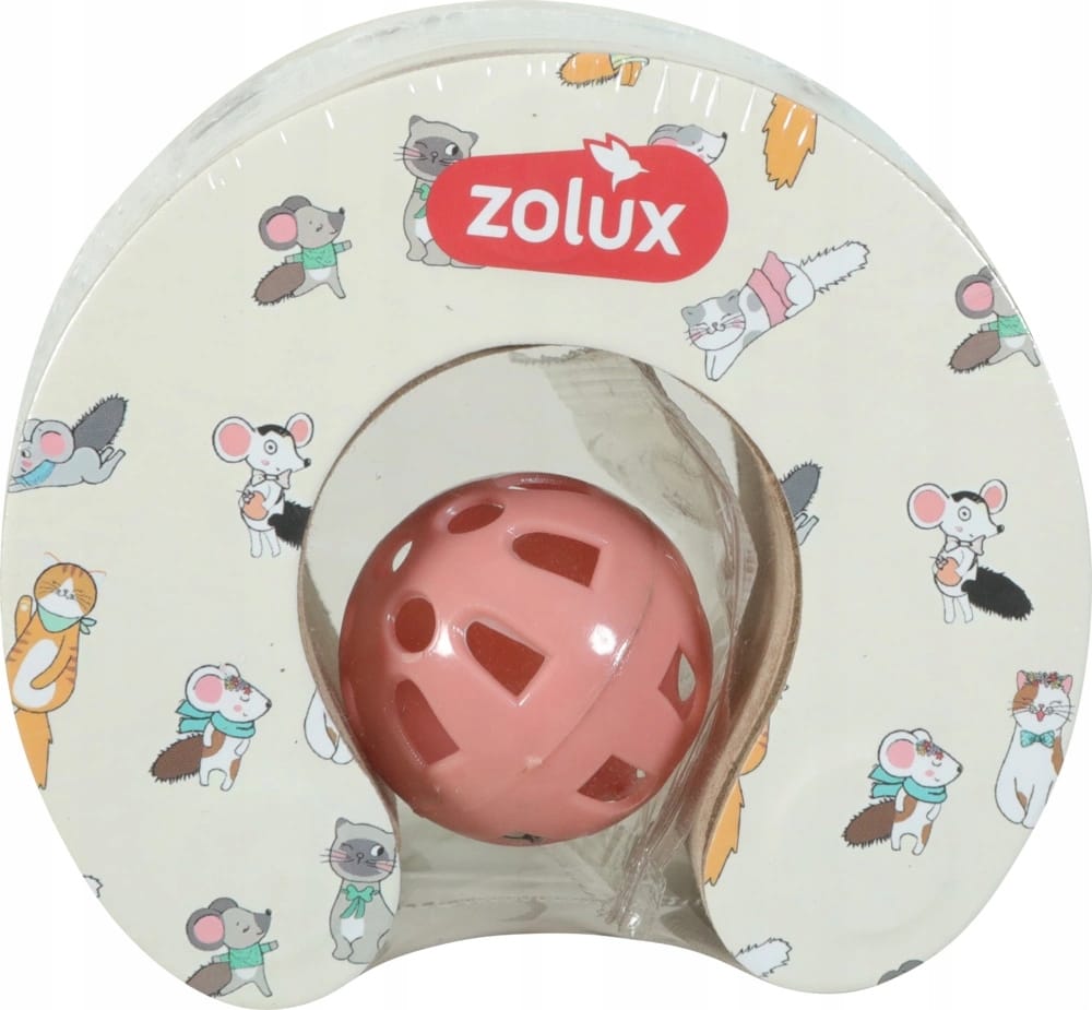 ZOLUX CHATOUILLE Zusammenklappbares 4-in-1-Katzenkratzbrett mit Ball und Katzenminze – Bild 2