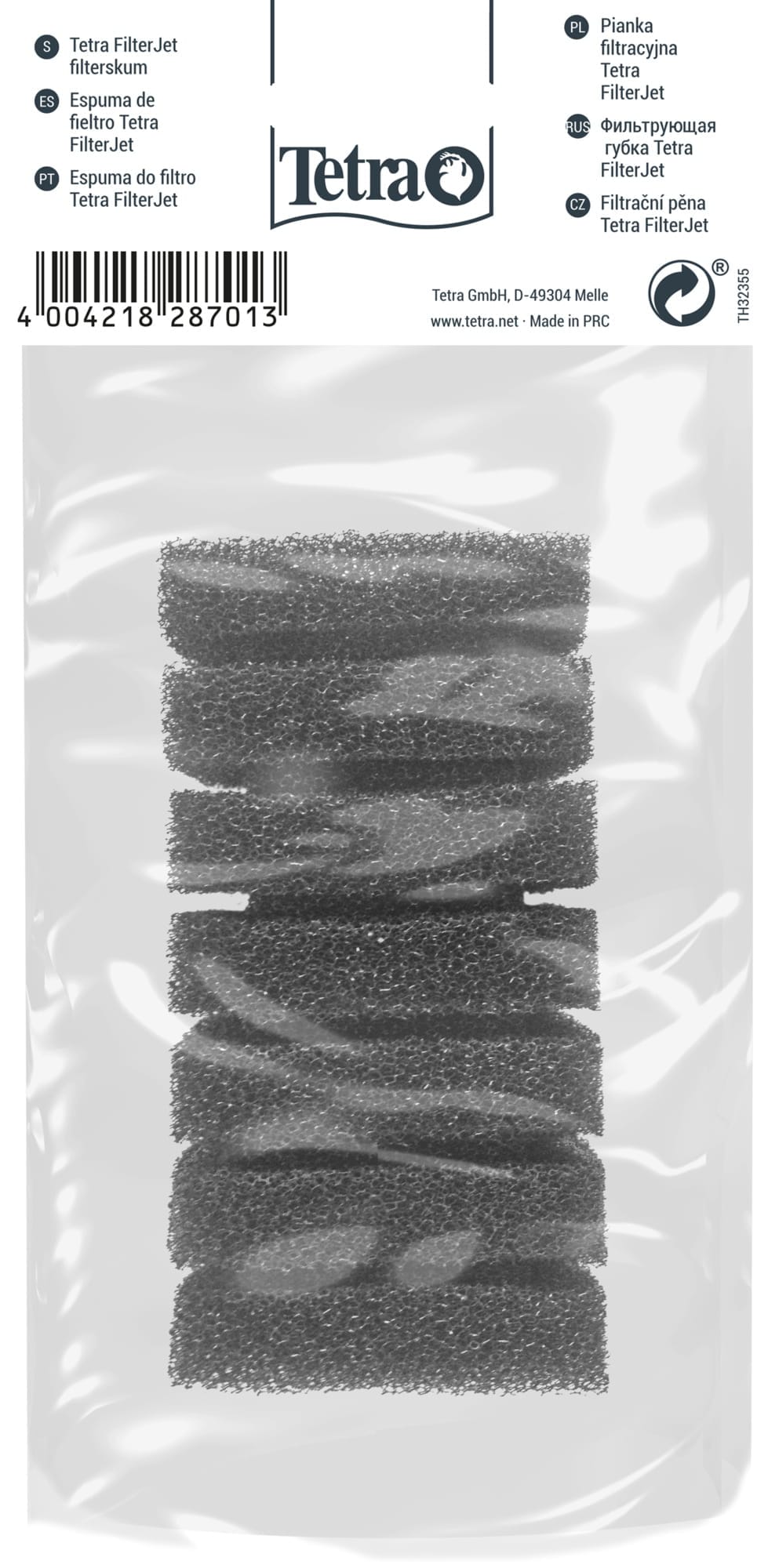 Tetra FilterJet 600 Filter Foam 1 pc – Bild 1