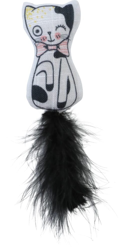 ZOLUX CHATOUILLE Katzenspielzeug, Maus mit Glöckchen und Katzenminze, 11 cm – Bild 2