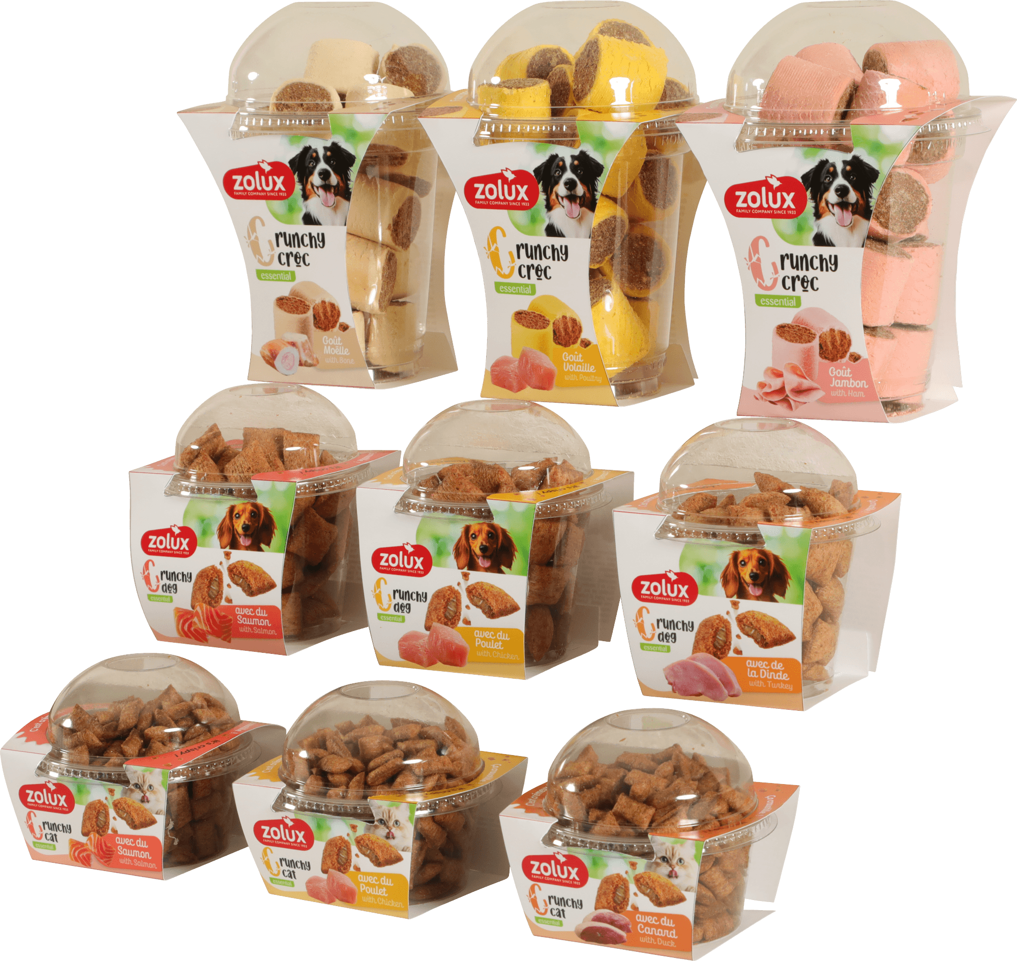 ZOLUX CRUNCHY CAT Katzenkekse mit Ente, 80 g – Bild 11
