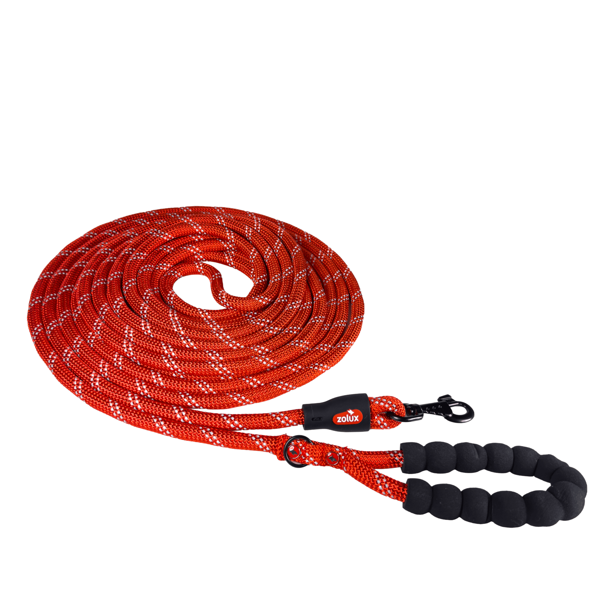 ZOLUX Seilleine für Hunde, 10 m, 13 mm, rot – Bild 1