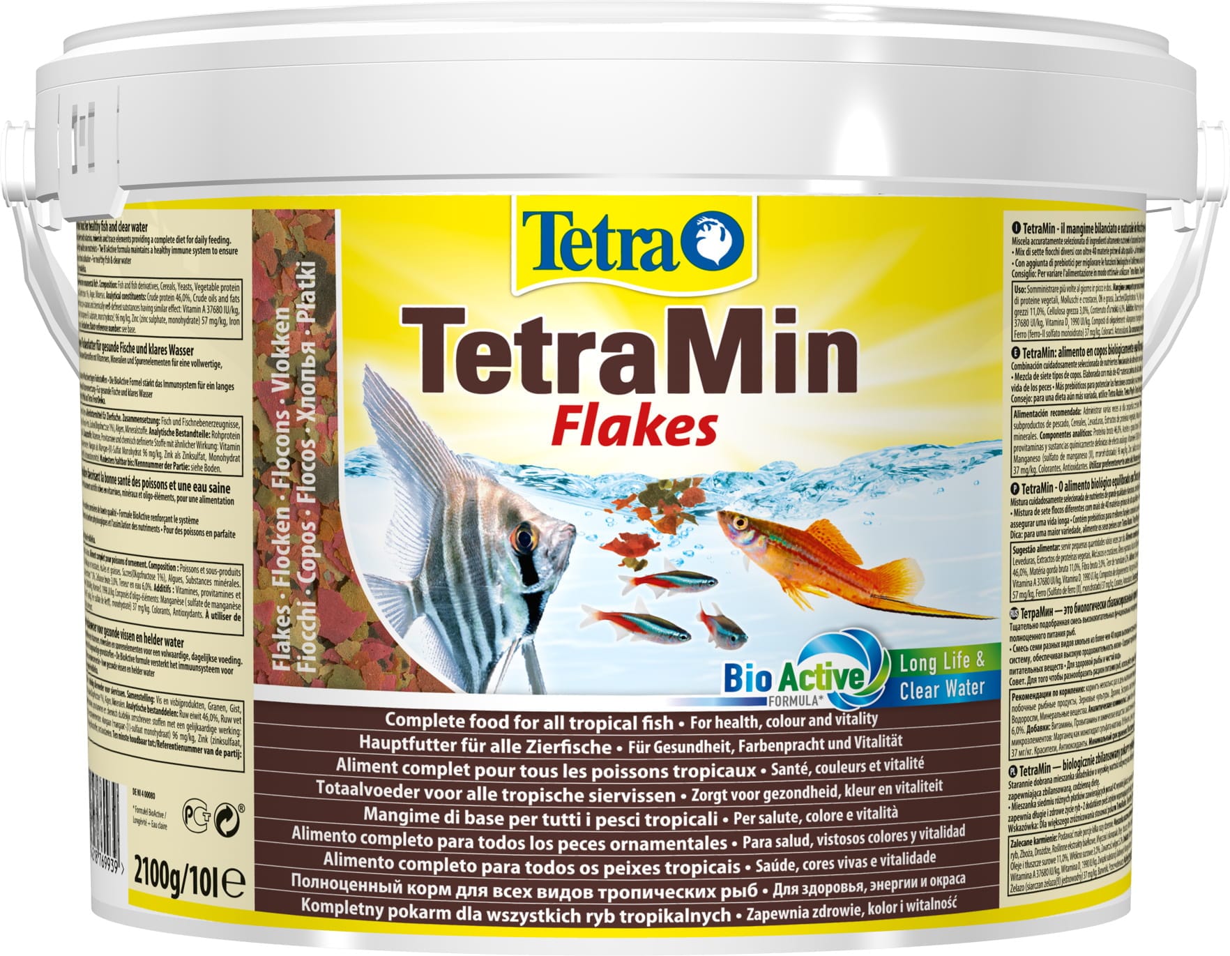 TetraMin Flakes 10L / 2.1kg – Bild 1