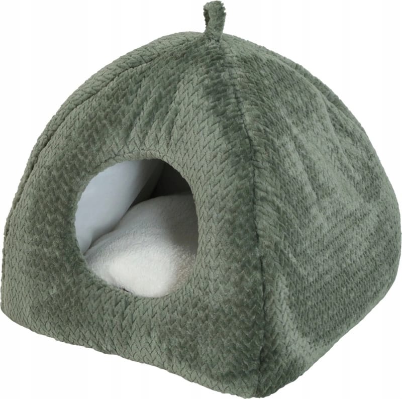 ZOLUX OLYMPE Katzen-Iglu, 41 x 41 x 33 cm, khaki – Bild 1