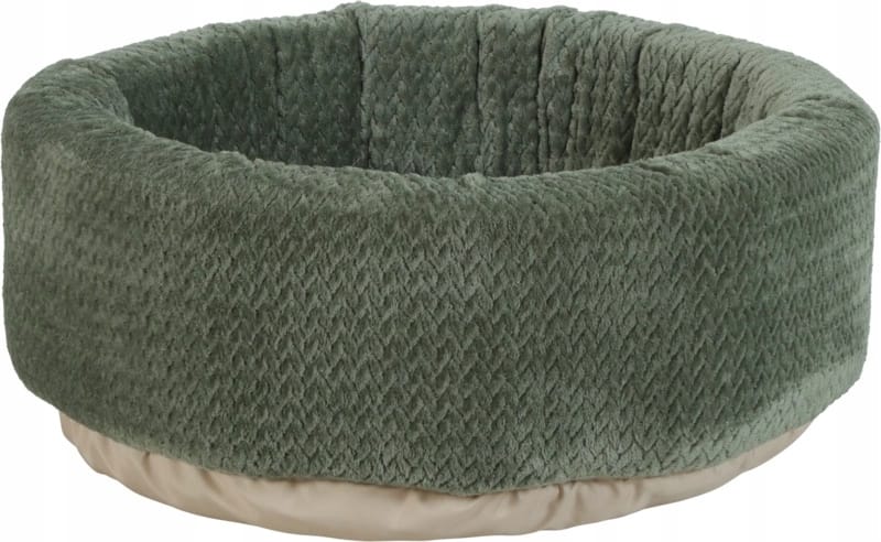 ZOLUX OLYMPE XL Rundes Katzenbett, 54 x 54 x 23 cm, khaki – Bild 5