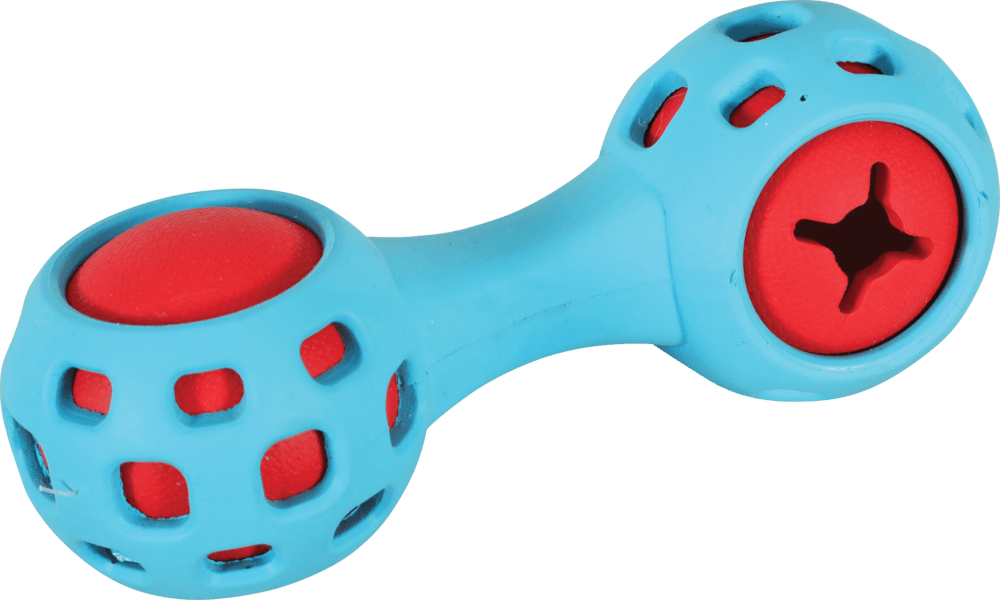 ZOLUX TPR-Leckerli-Hantel für Hunde zum Kauen, 13 cm – Bild 1