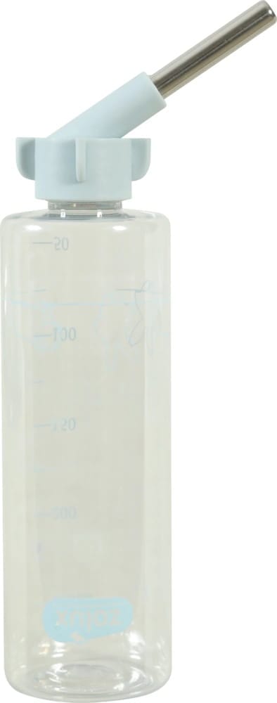 ZOLUX COSY Trinkflasche für Nagetiere mit Messskala 250 ml, blau/grün – Bild 1