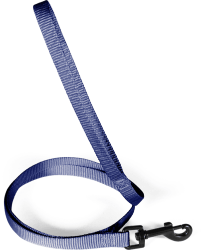 ZOLUX Klassische Nylon-Hundeleine, 1,20 m, 25 mm, marineblau – Bild 2