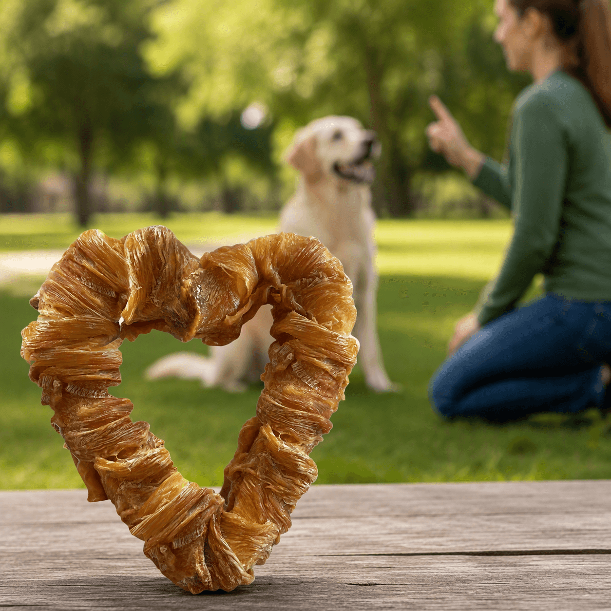ZOLUX Hundesnack zum Kauen Herz mit Huhn und Ente 75 g – Bild 7