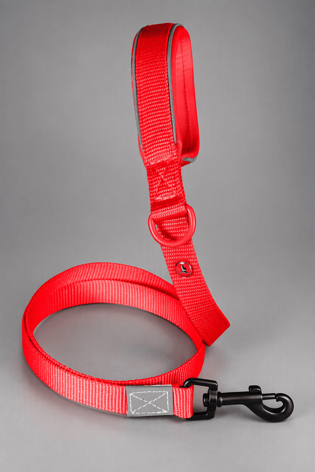 ZOLUX Premium-Nylon-Hundeleine, Größe M, 1,2 m, 20 mm, rot – Bild 8