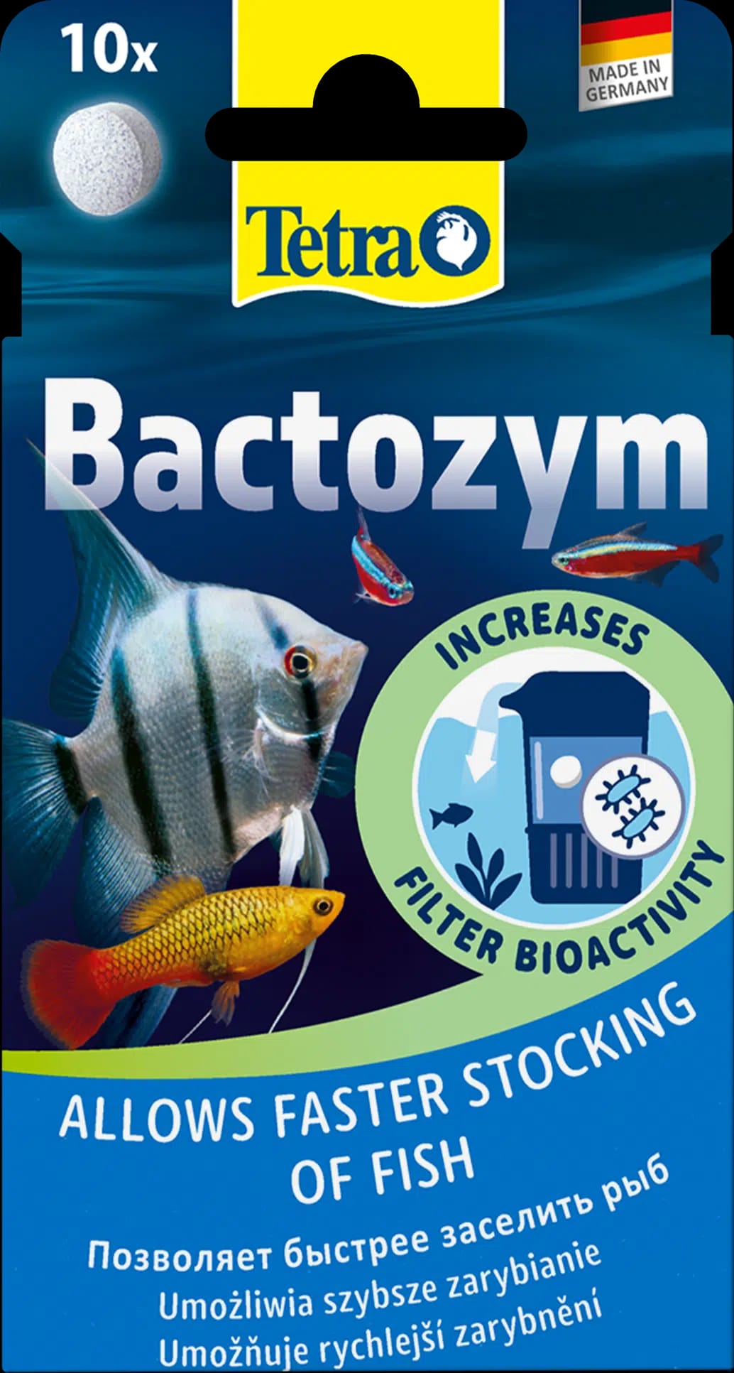 Tetra Bactozym 10 tbl – Bild 1