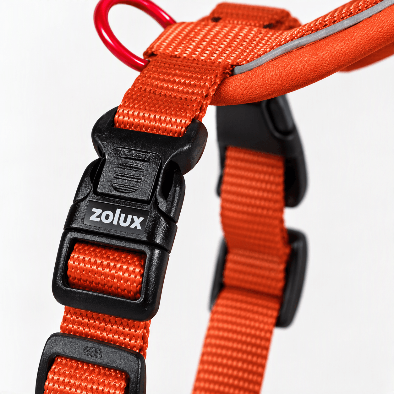 ZOLUX Premium-Nylon-Hundegeschirr, Größe XS, 30–40 cm, 15 mm, rostbraun – Bild 4