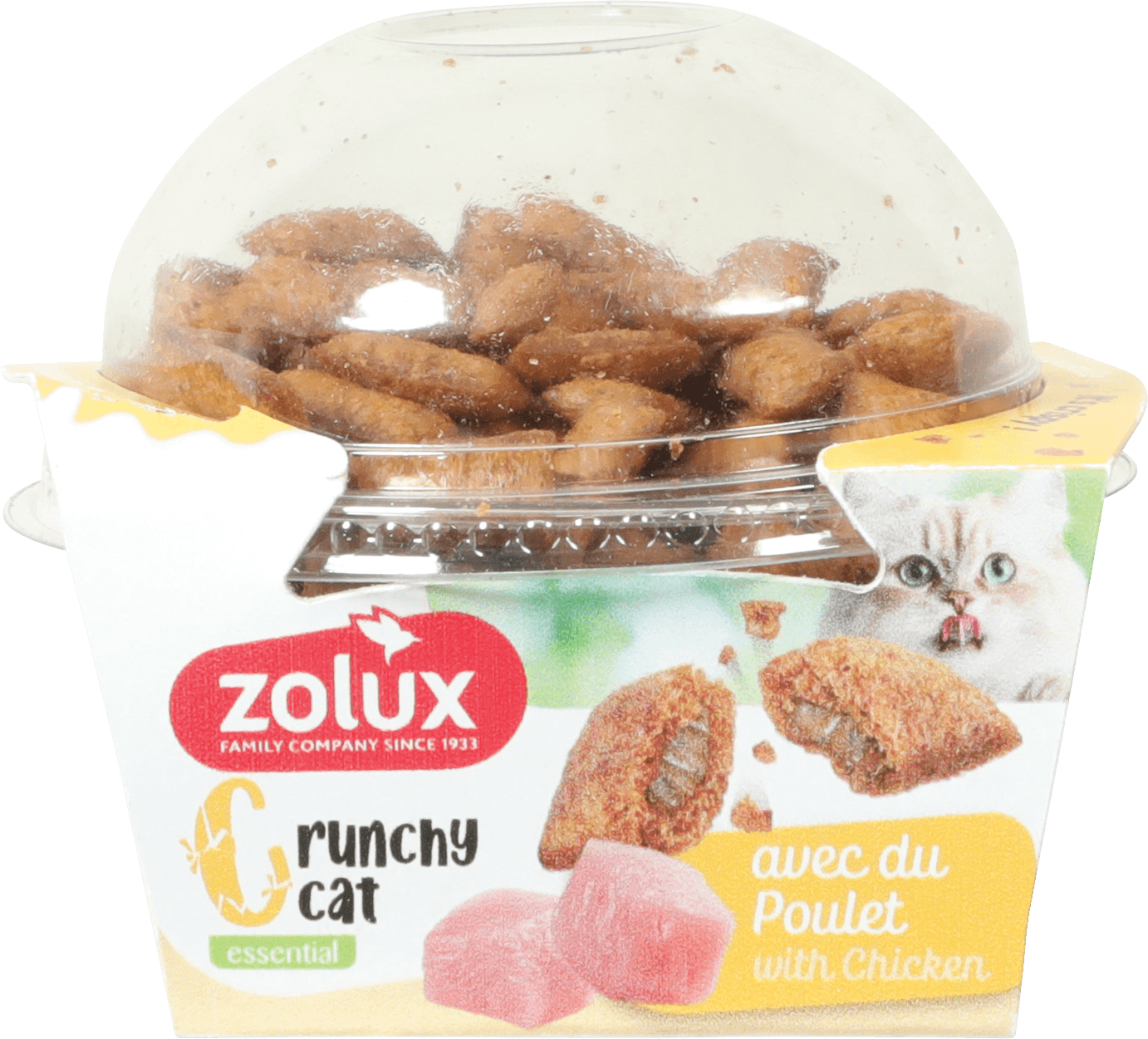ZOLUX CRUNCHY CAT Katzenkekse mit Hähnchen, 80 g – Bild 14