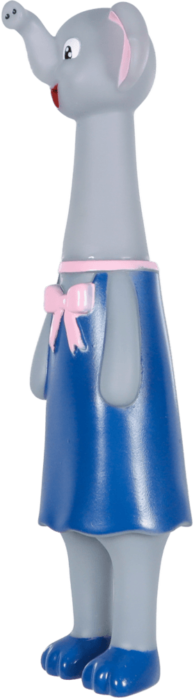 ZOLUX KARTOON Hundespielzeug Elefant mit Quietscher 32 cm – Bild 3
