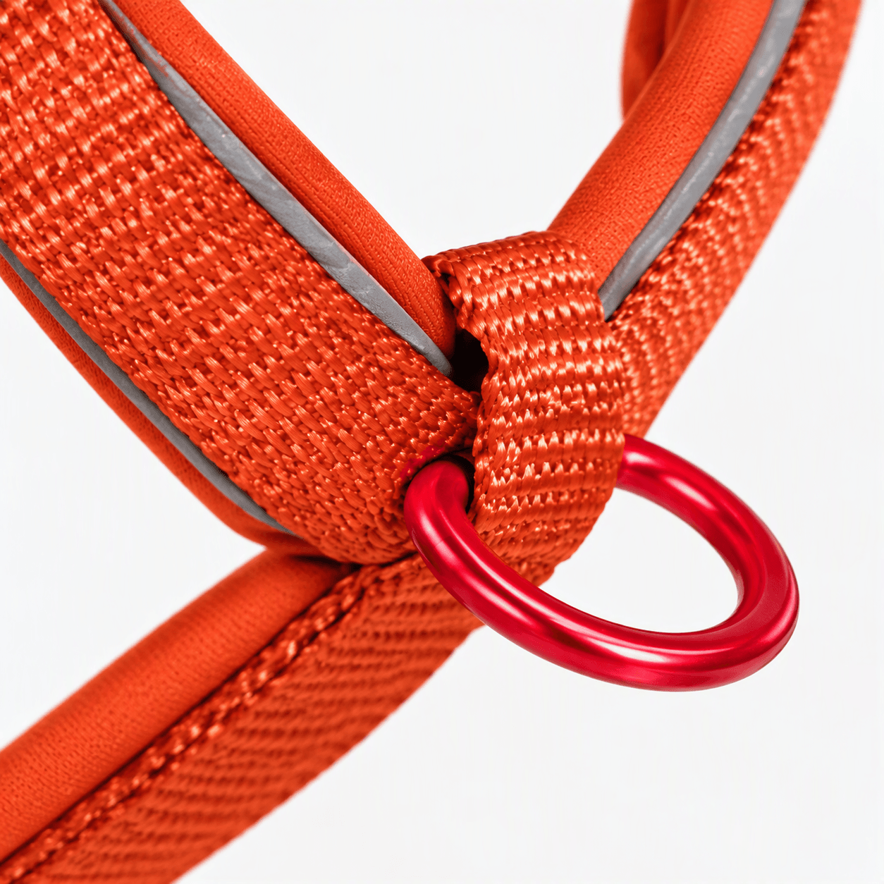 ZOLUX Premium-Nylon-Hundegeschirr, Größe S, 38–56 cm, 15 mm, rostbraun – Bild 5