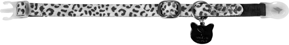 ZOLUX WILD Katzenhalsband mit Anhänger, 20–30 cm, schwarz – Bild 4