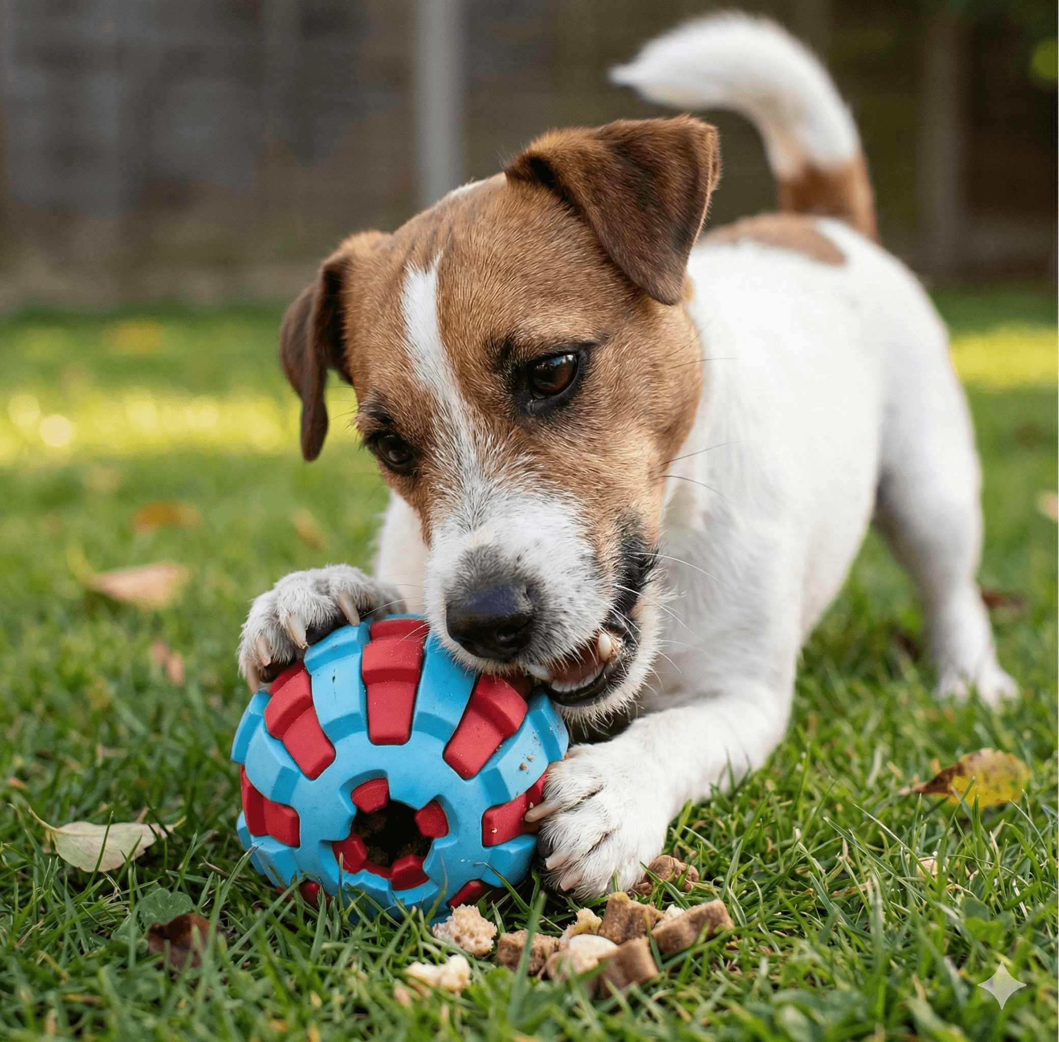 ZOLUX TPR-Leckerliball für Hunde zum Apportieren, 6 cm – Bild 6