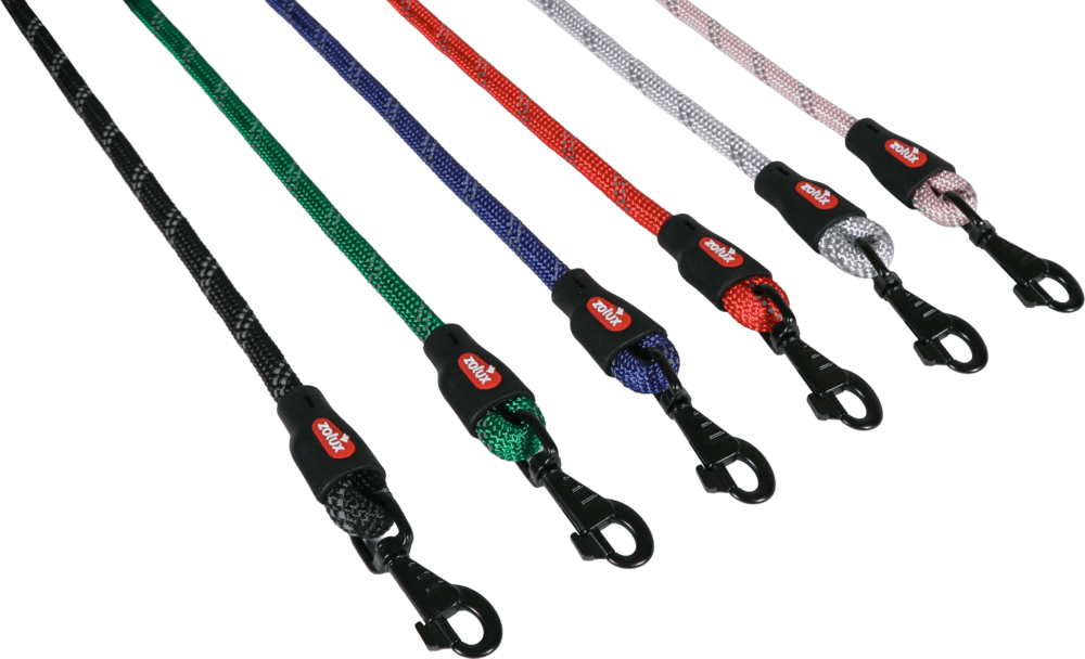 ZOLUX Seilleine für Hunde, 6 m, 13 mm, rot – Bild 5
