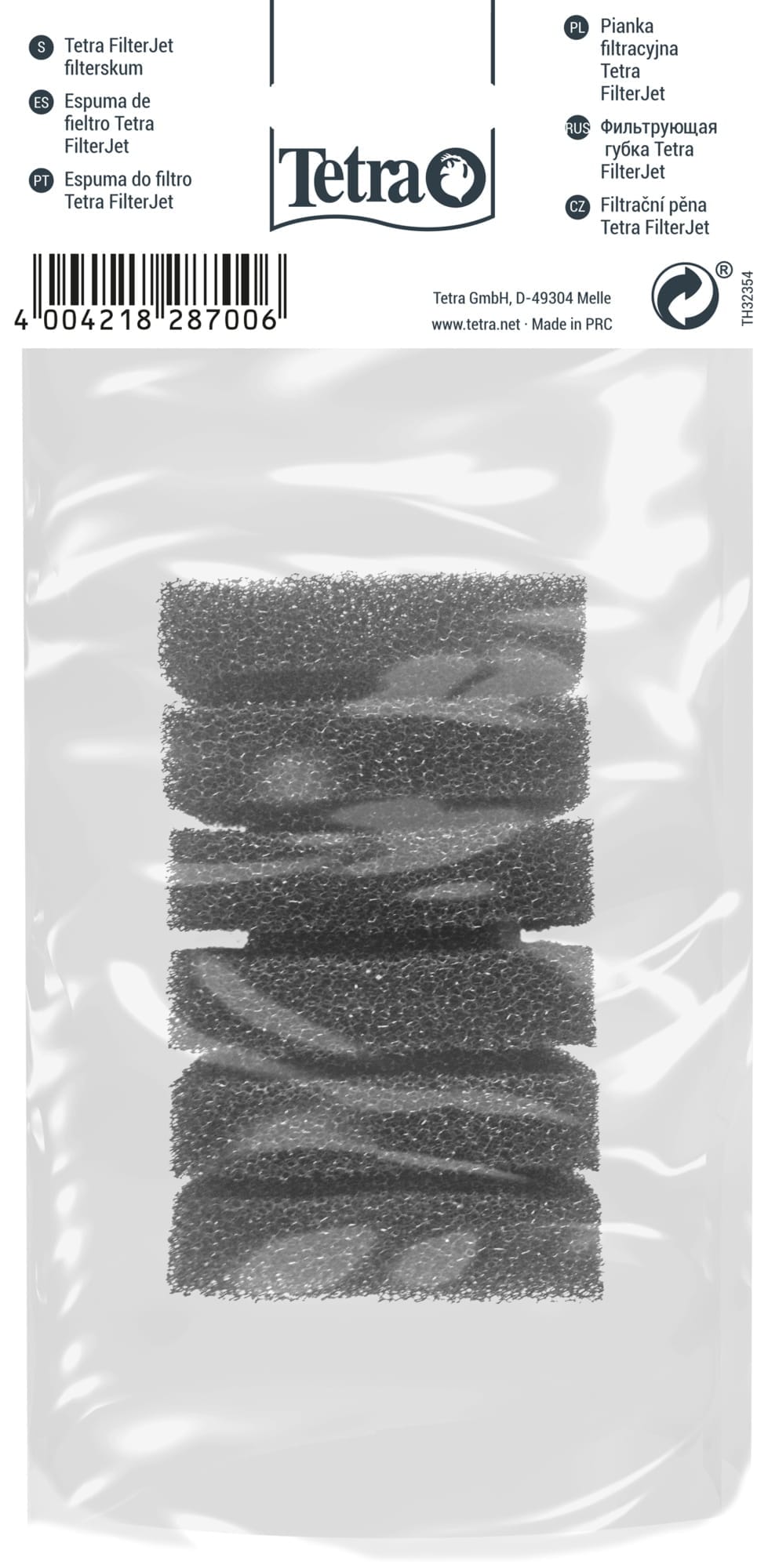 Tetra FilterJet 400 Filter Foam 1 pc – Bild 2