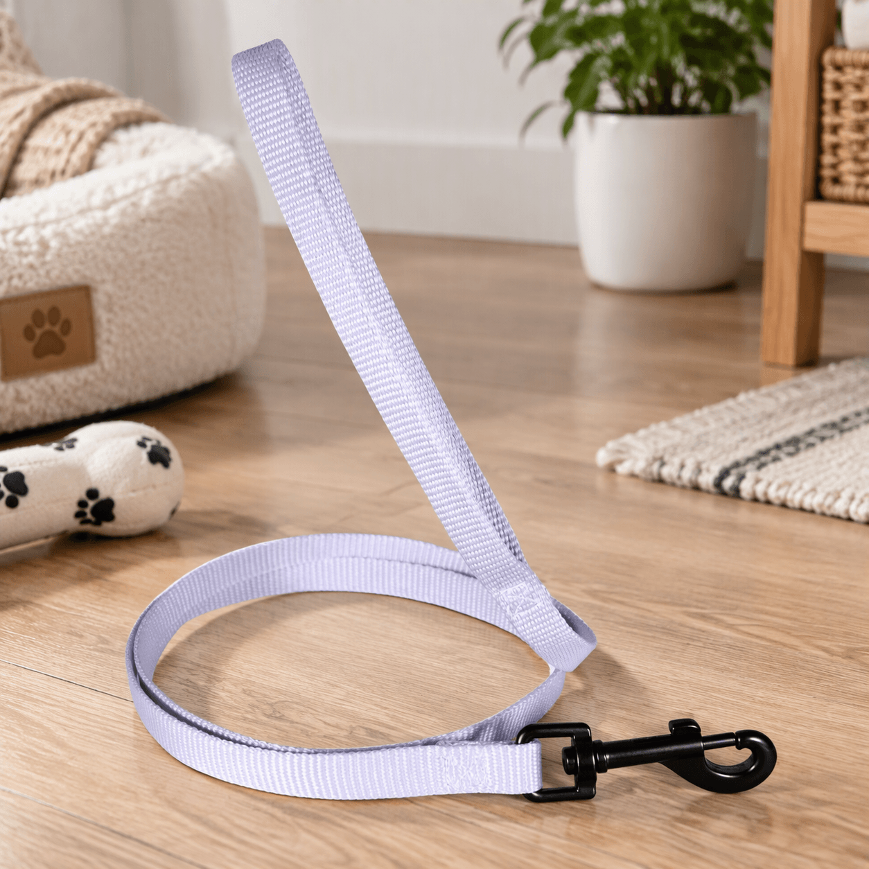 ZOLUX Klassische Nylon-Hundeleine, 1,20 m, 10 mm, lila – Bild 4
