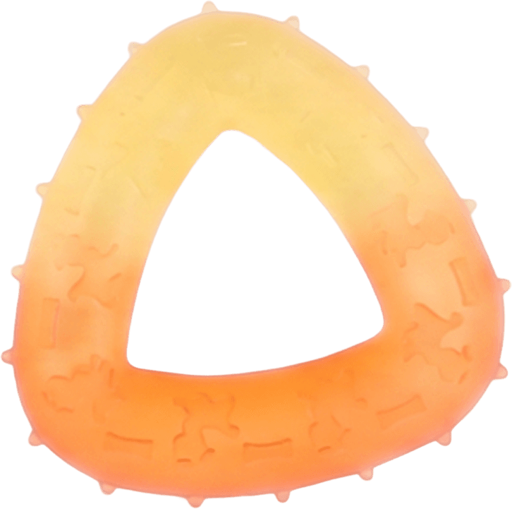 ZOLUX GUMMIES TPR-Kauspielzeug Dreieck 7 cm – Bild 3