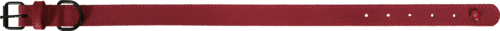 ZOLUX Klassisches Lederhalsband für Hunde, 54–63 cm, 30 mm, bordeauxrot – Bild 3